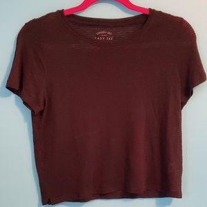 Aeropostale Black Easy Tee
